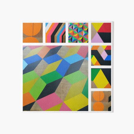 Item preview, CUBIST COLOUR BLOCKS designed and sold by mister-john.