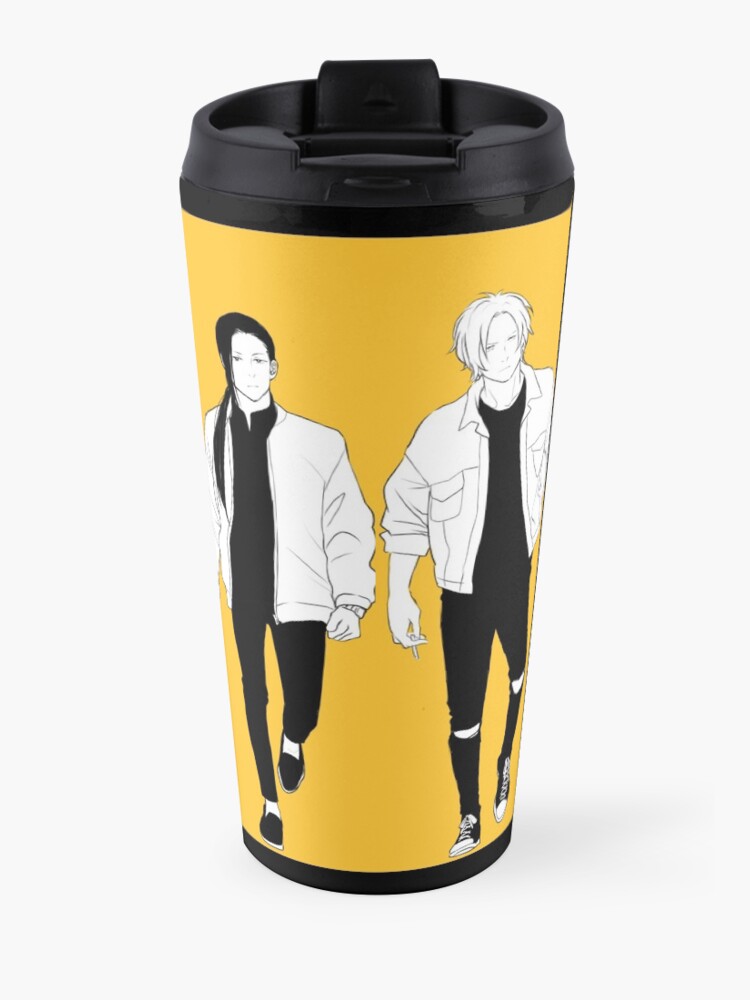 Alternate view of Banana Fish Boys Travel Mug