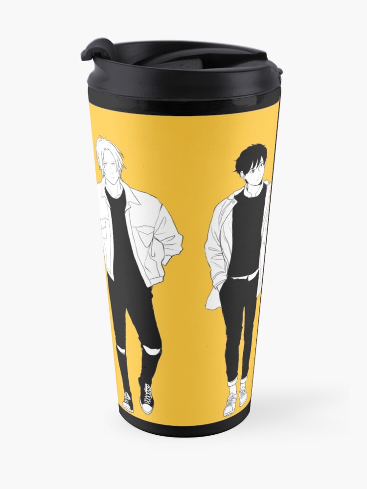 Alternate view of Banana Fish Boys Travel Mug