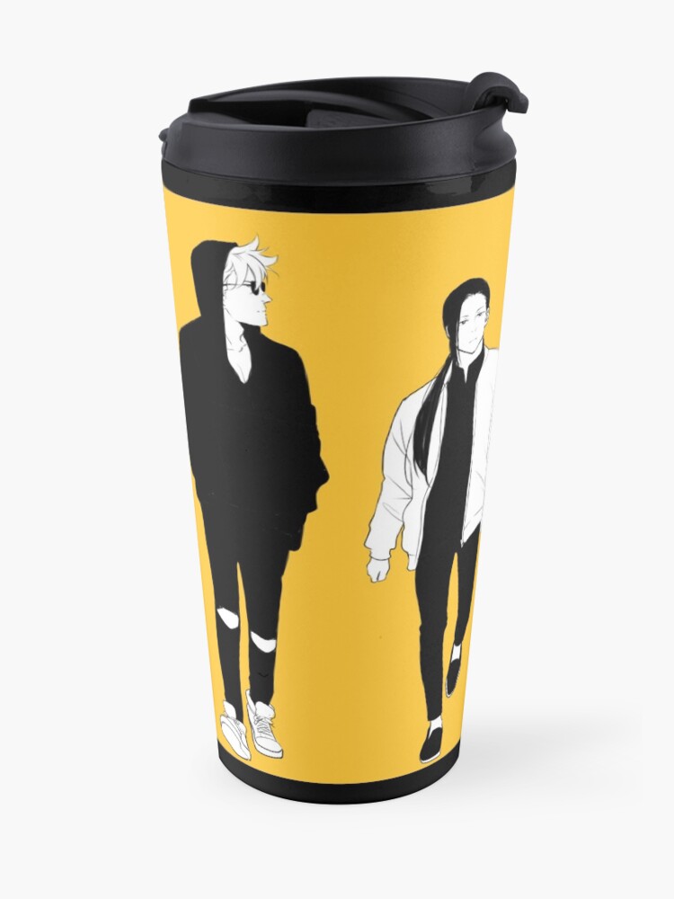 Alternate view of Banana Fish Boys Travel Mug