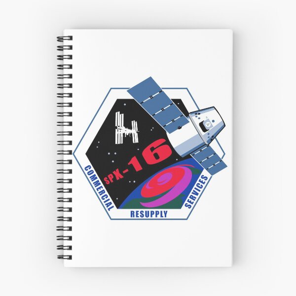 Item preview, CRS-16 Graphic Crew Patch designed and sold by Nikki SpaceStuffPlus.