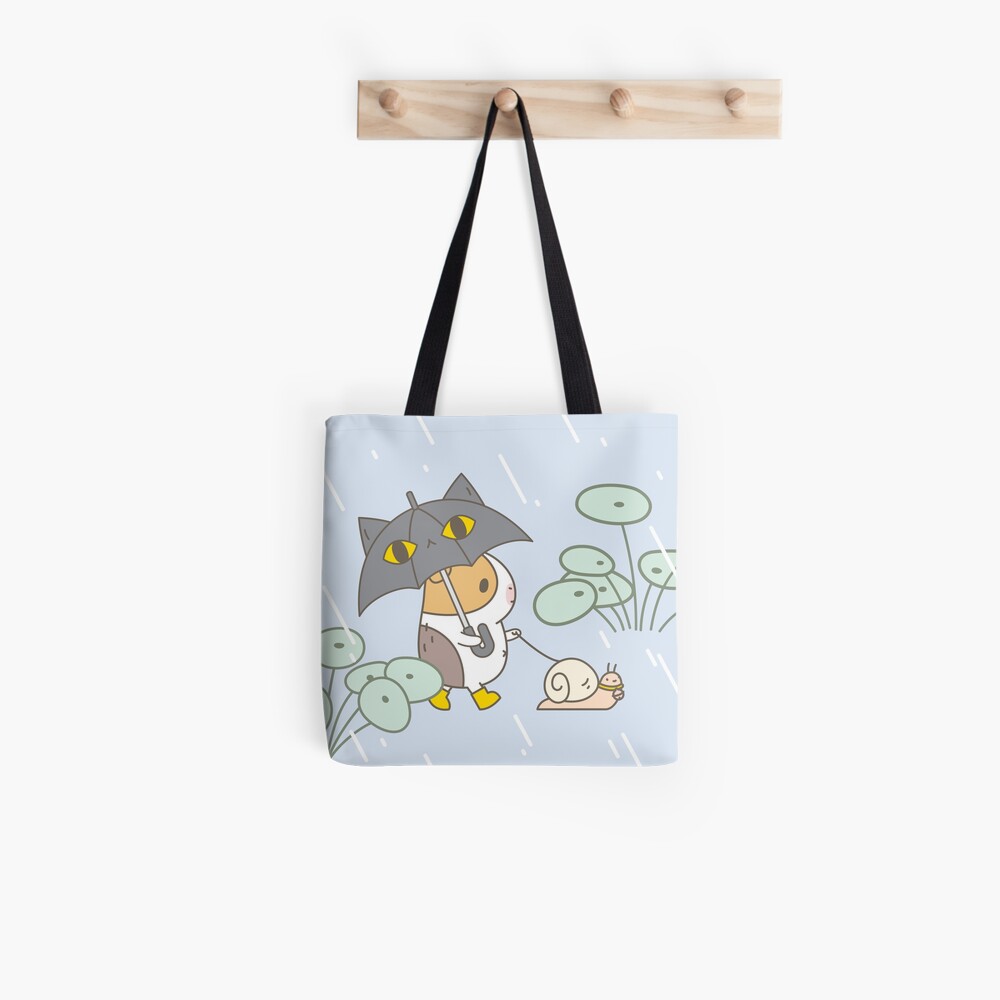 Bubu the Guinea pig, Rainy Day Tote Bag