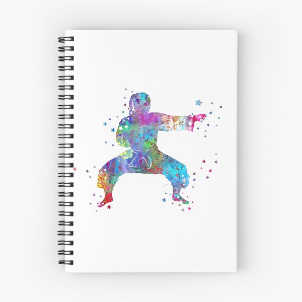 Item preview, Karate fighter girl designed and sold by Rosaliartbook.