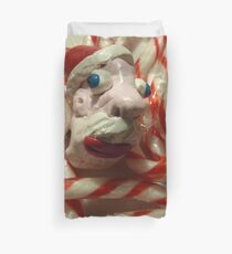 Santa Claus of Fimo Duvet Cover