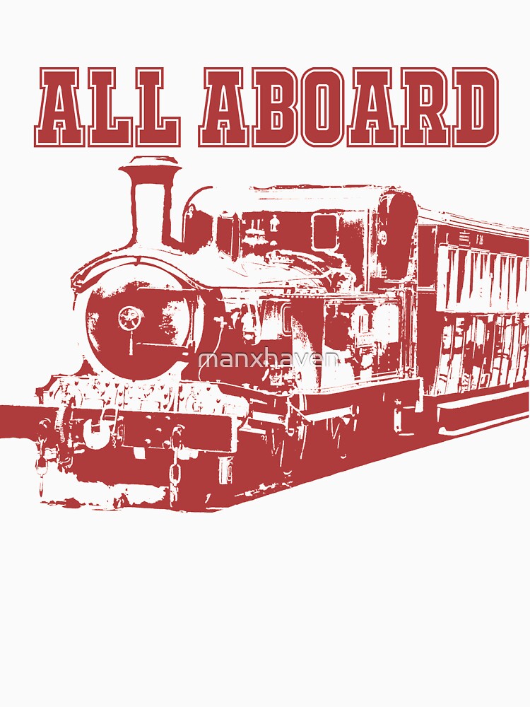 All Aboard The Steam Train by manxhaven