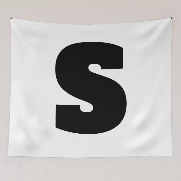 Item preview, Alphabet S (Uppercase letter s), Letter S designed and sold by marosharaf.