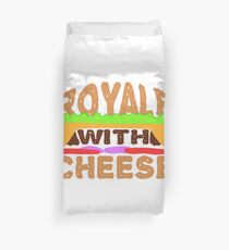 Funny Cheese T-Shirt for people who are addicted to cheese Gouda Buttercheese yellow Bettbezug