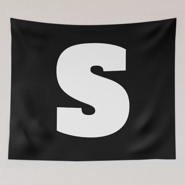 Item preview, Alphabet S (Uppercase letter s), Letter S designed and sold by marosharaf.