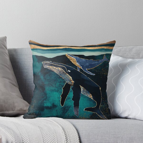 Item preview, Moonlit Whales designed and sold by spacefrogdesign.