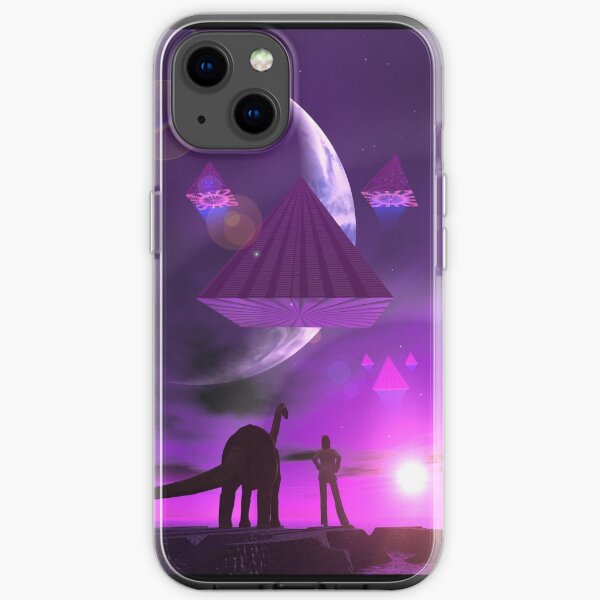 The Summit Of Ancient Mysteries by Spaced Painter iPhone Soft Case