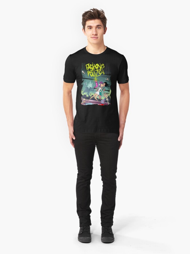Alternate view of Fashone Polizei Slim Fit T-Shirt
