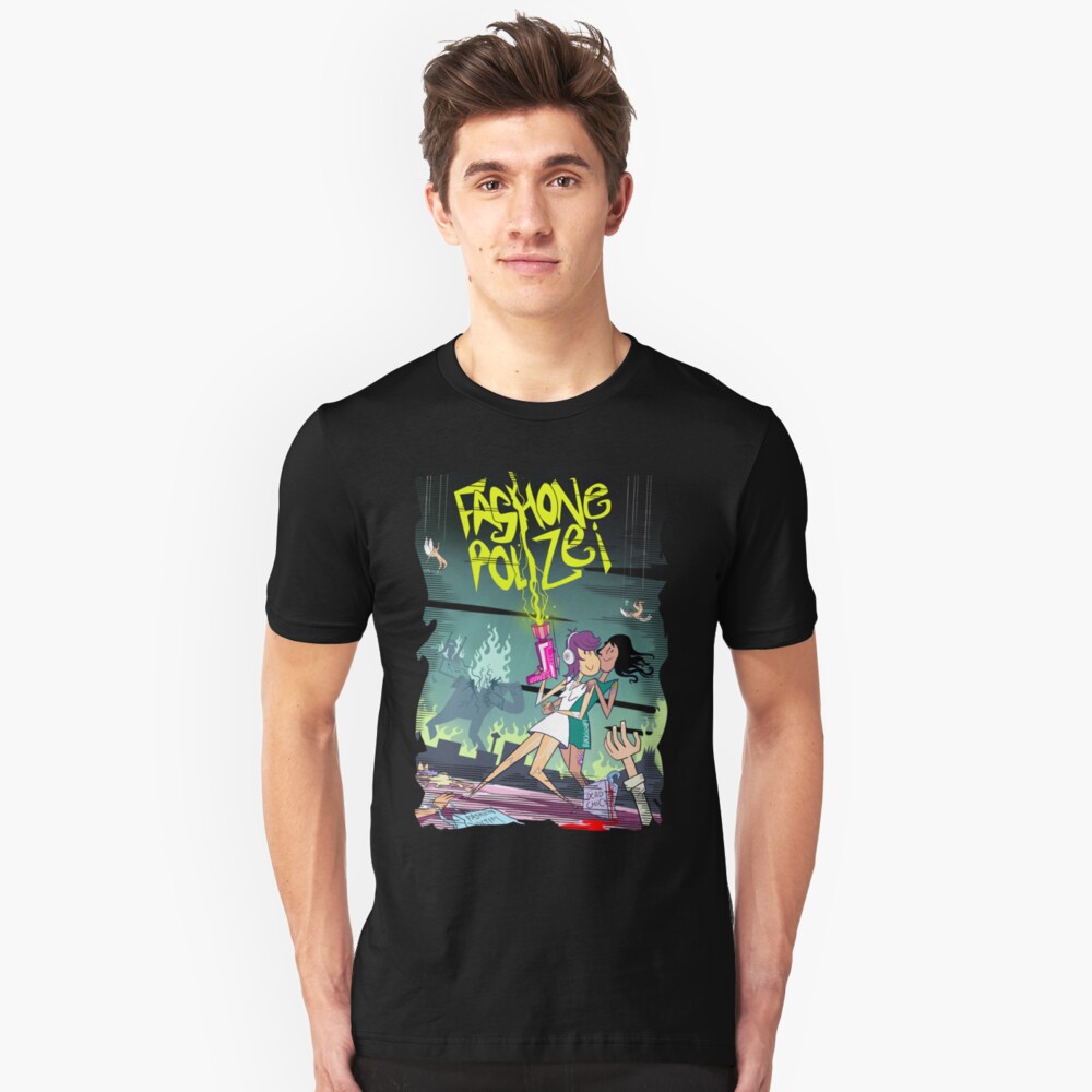 Fashone Polizei Slim Fit T-Shirt