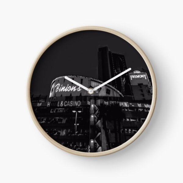 Viva Las Vegas - Schwarzweiß Uhr