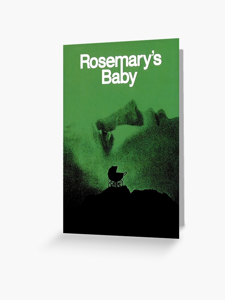 Rosemary S Baby Movie Poster Greeting Card By Zjcustoms Redbubble