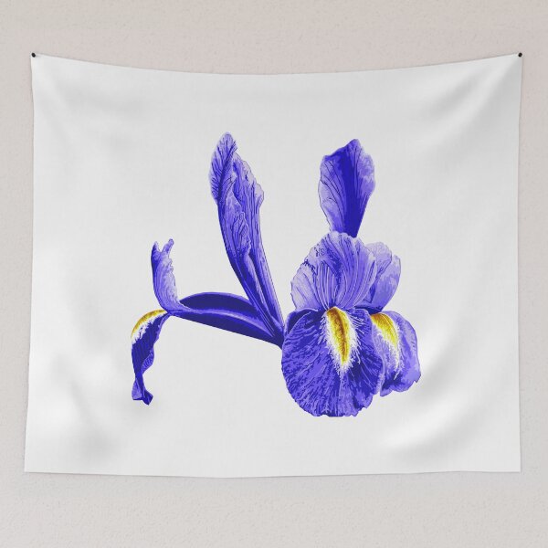 Item preview, Iris, Irises, Wild, Purple Rainbow Flower, Van Gogh designed and sold by worn.