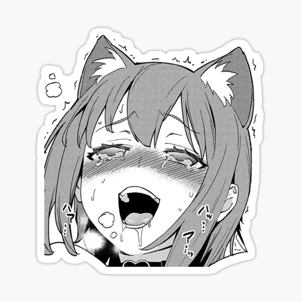 Cat Girl Stickers for Sale Redbubble