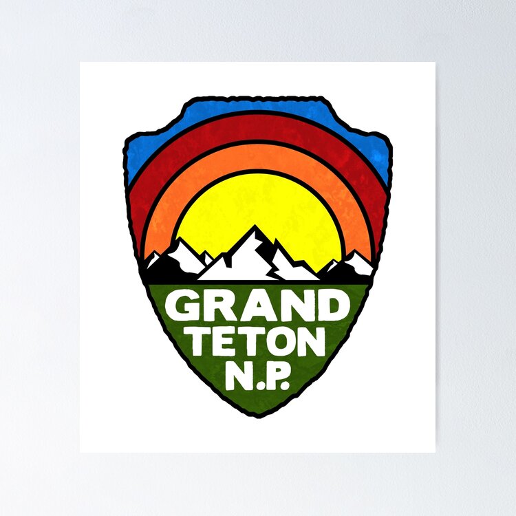 Grand Teton National Park Wyoming Sticker