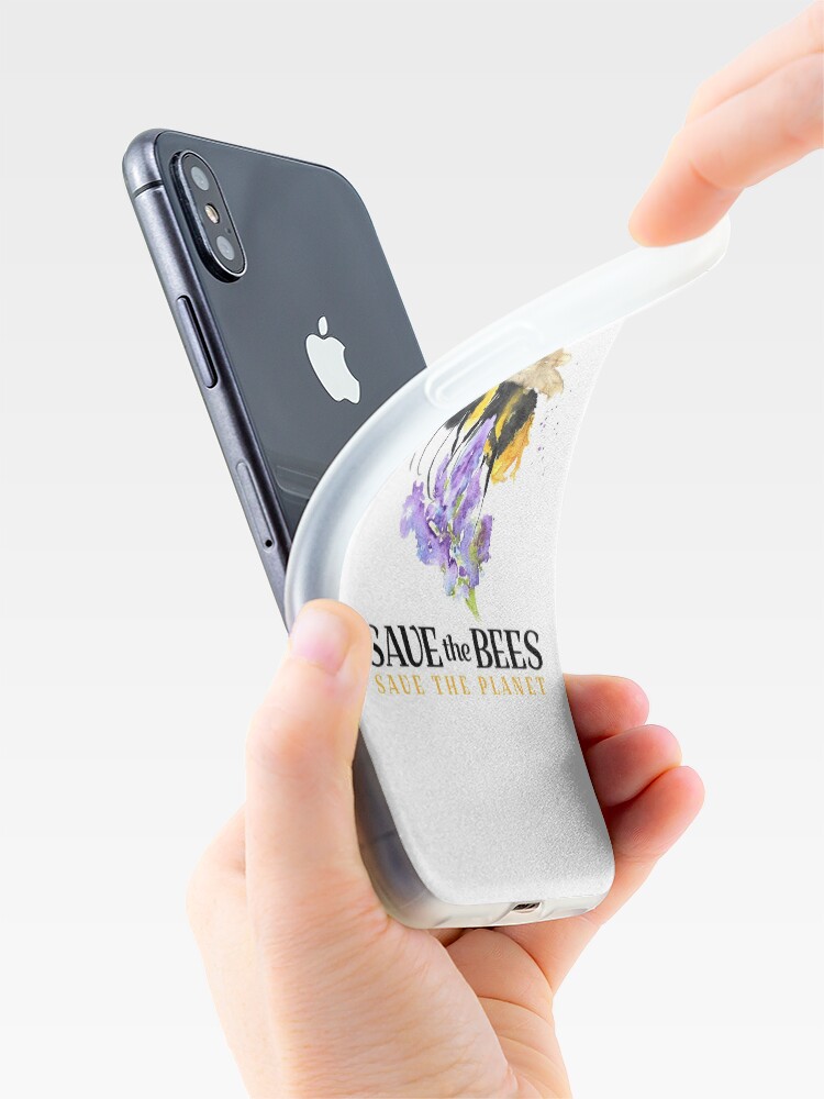 Alternate view of Save the Bees iPhone Case & Cover