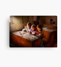 Teacher - Classroom - Education can be fun Canvas Print
