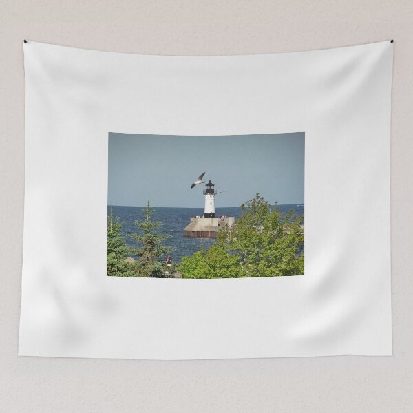 Item preview, Seagulls by the Lighthouse designed and sold by Diane Trummer Sullivan.