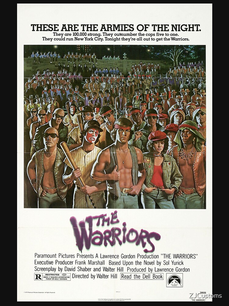 "The Warriors Movie Poster" Pullover Hoodie for Sale by ZJCustoms