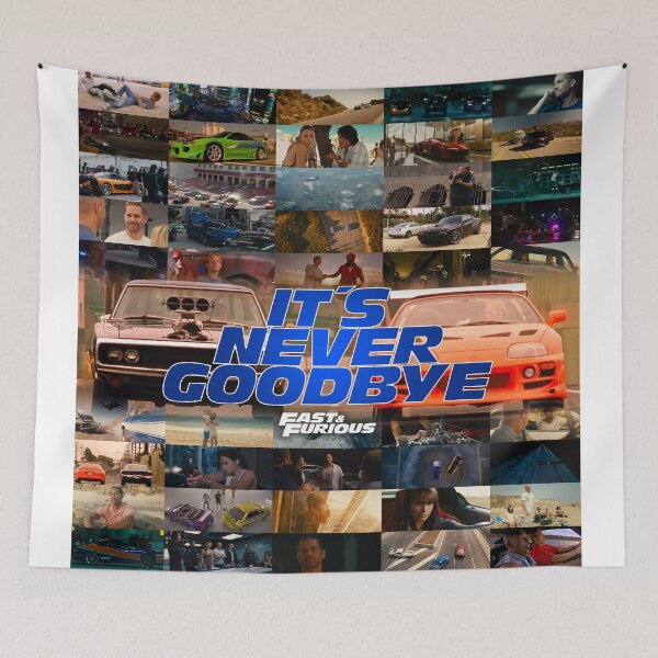 Item preview, Fast & Furious - IT'S NEVER GOODBYE - Paul Walker - Vin Diesel designed and sold by NicoRodriguez.