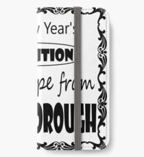 My New Year's Resolution is to escape Loughborough iPhone Wallet/Case/Skin