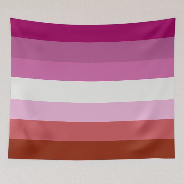 Item preview, Lesbian Flag designed and sold by bisexualtrash2.