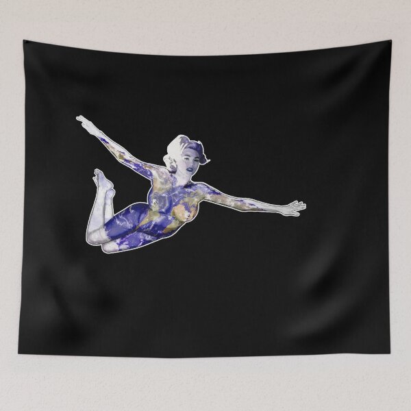 Item preview, "Keep Yourself" Kate Upton Inspired Floating Earth Girl designed and sold by worn.