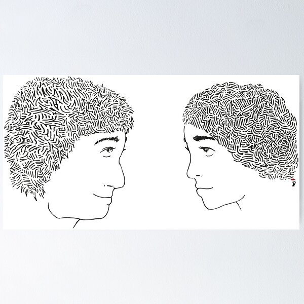 Item preview, Face 2 Face designed and sold by InkRain.