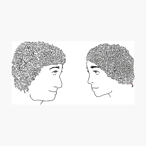 Item preview, Face 2 Face designed and sold by InkRain.