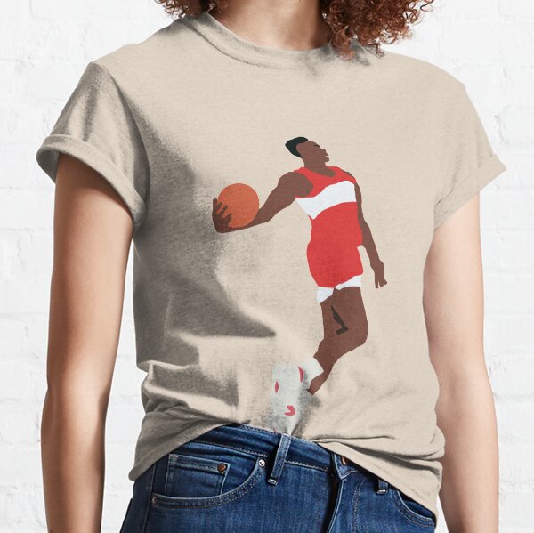 Dominique Wilkins the Human Highlight Tshirtvintage Style 