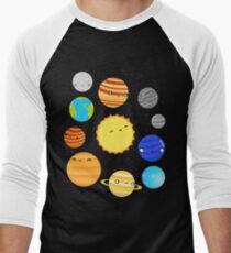 The Solar System Men's Baseball ¾ T-Shirt