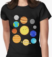 The Solar System Women's Fitted T-Shirt