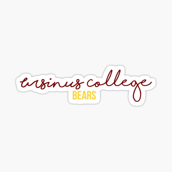 Ursinus College Bears Sticker
