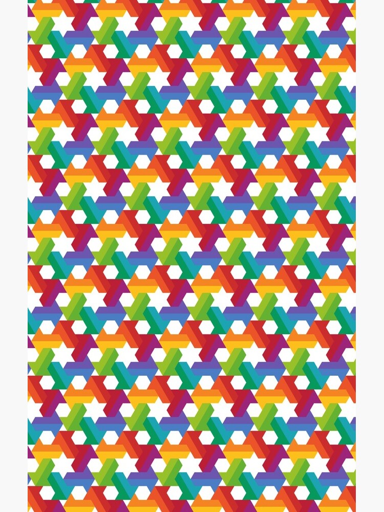 Rainbow Star Pattern by codyjoseph