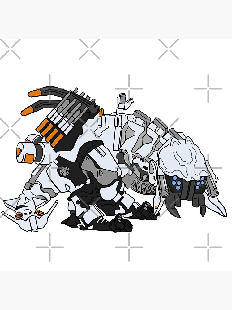 Thunderjaw Greeting Card By Maplefoot Redbubble