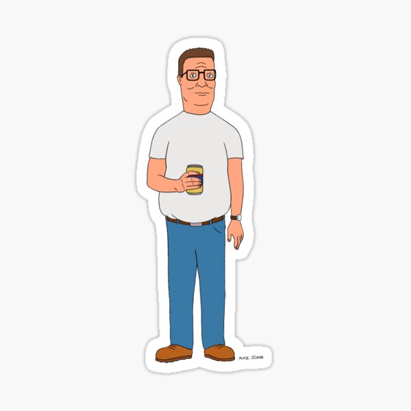 Hank Hill Sticker