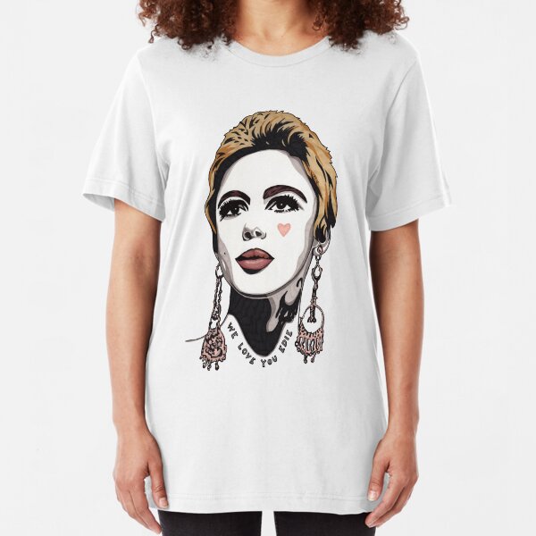 We Love You Edie t-shirt Slim Fit T-Shirt