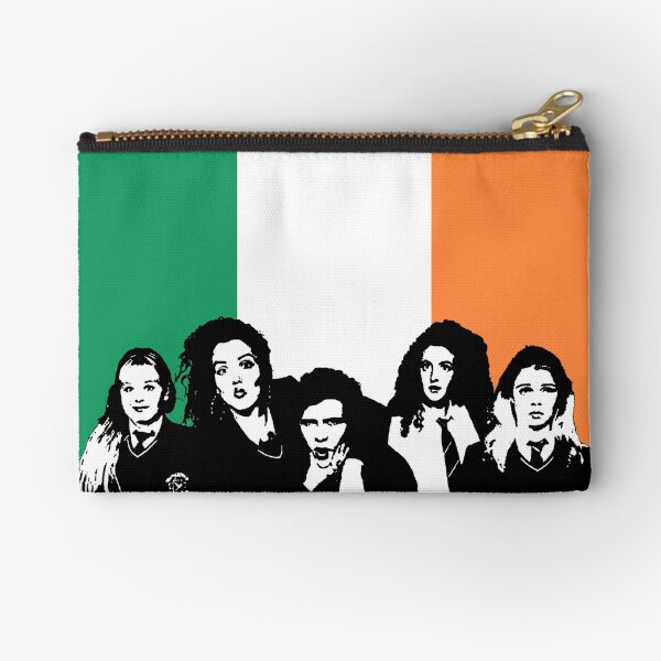 Derry Girls Irish Flag Zipper Pouch