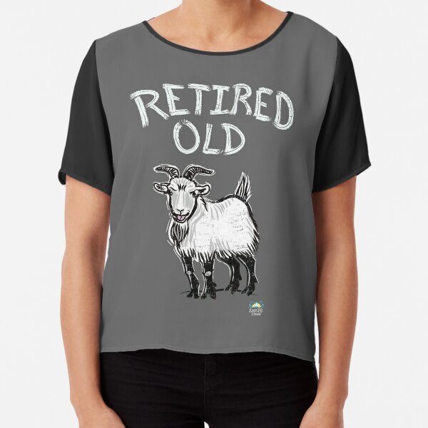 Retired Old Goat Greeting Card for Sale by StressFreeThds