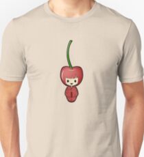 Cherry Kokeshi Doll Unisex T-Shirt