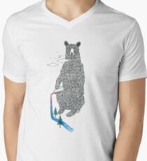 Bear Sesh Men's V-Neck T-Shirt