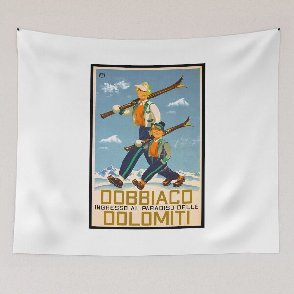 Item preview, Ski Dobbiaco Skiing Dolomites Tyrol designed and sold by Travel Time.