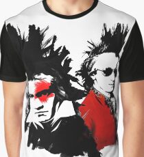 Beethoven Mozart Punk Graphic T-Shirt