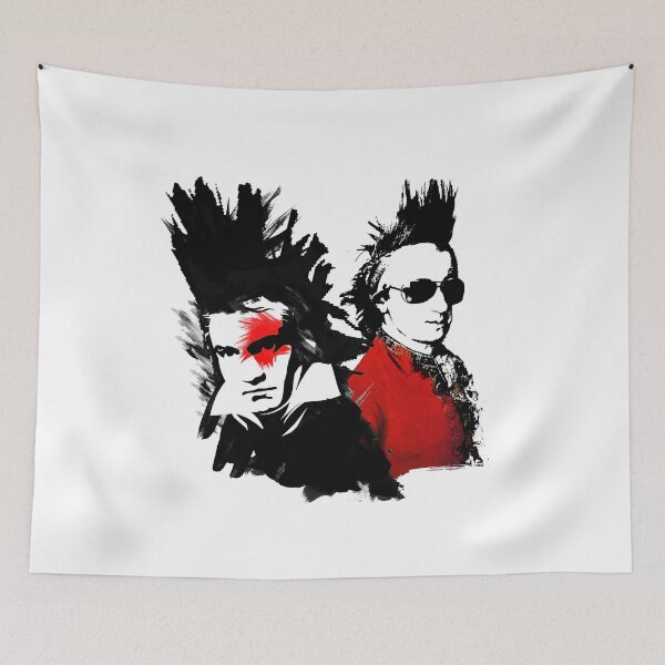 Item preview, Beethoven Mozart Punk designed and sold by vivalarevolucio.