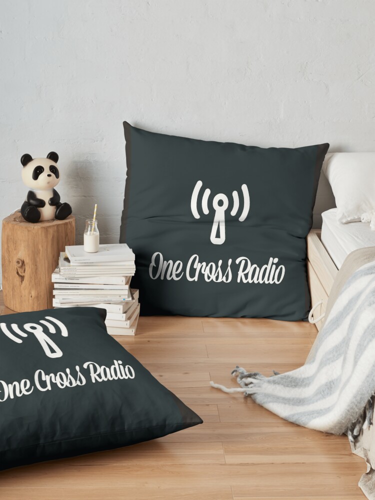 Alternate view of OCR Black Floor Pillow