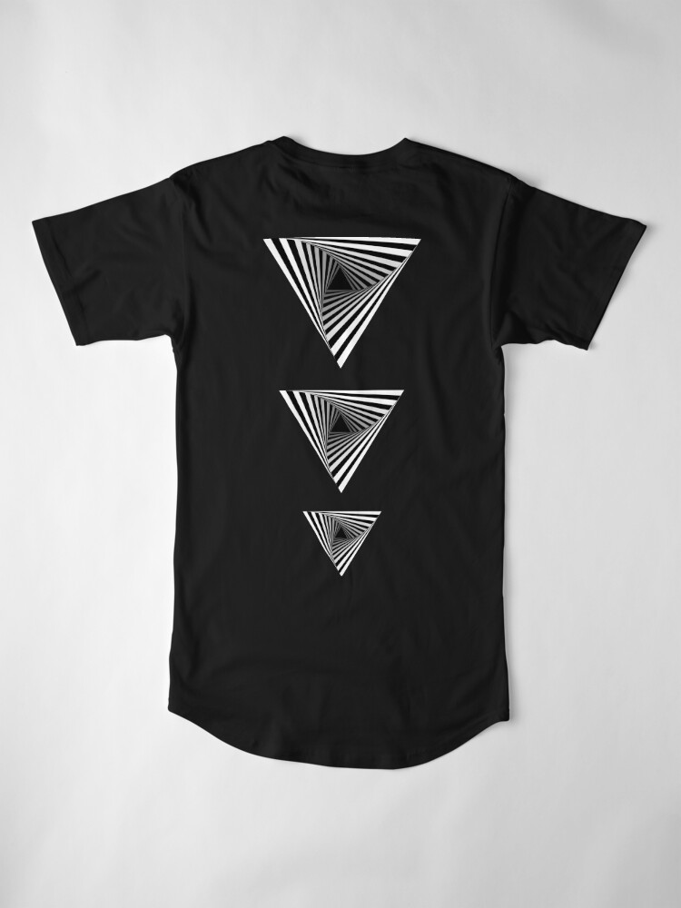 shirts with triangle cut out