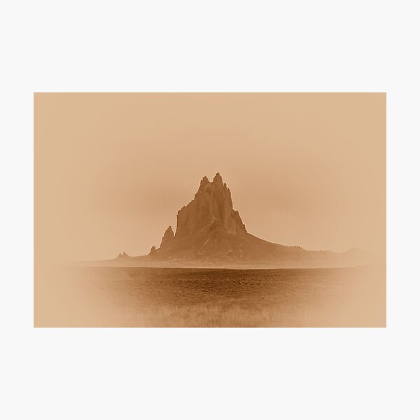 Item preview, Shiprock, New Mexico (sepia) designed and sold by FranWest.