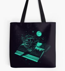Überqueren Sie das raue Meer des Wissens Tote Bag